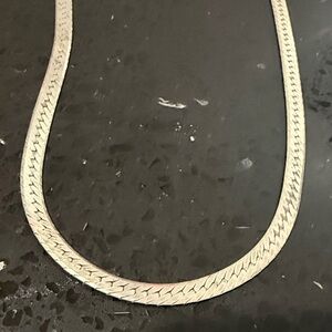 Silver Chain Necklace from Italy 18”